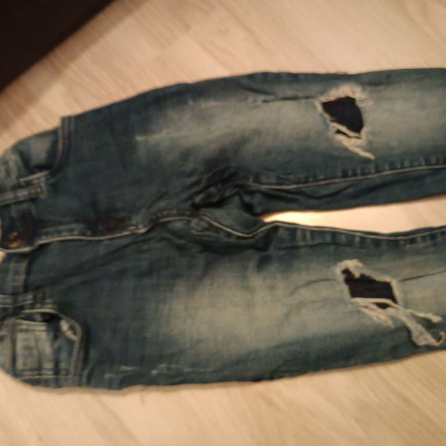 Spodnie jeansy chłopiec 128,134 carry Sinsay pepco modne nogawki