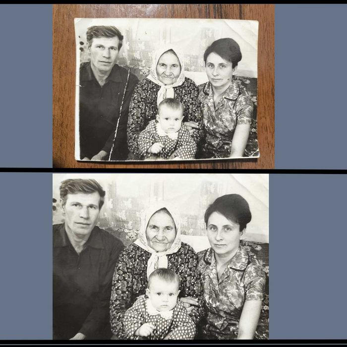 Реставрация фото | Колоризация фото |