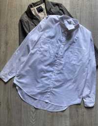 Хлопковая рубашка оверсайз, рубашка свободного кроя, блуза, блузка