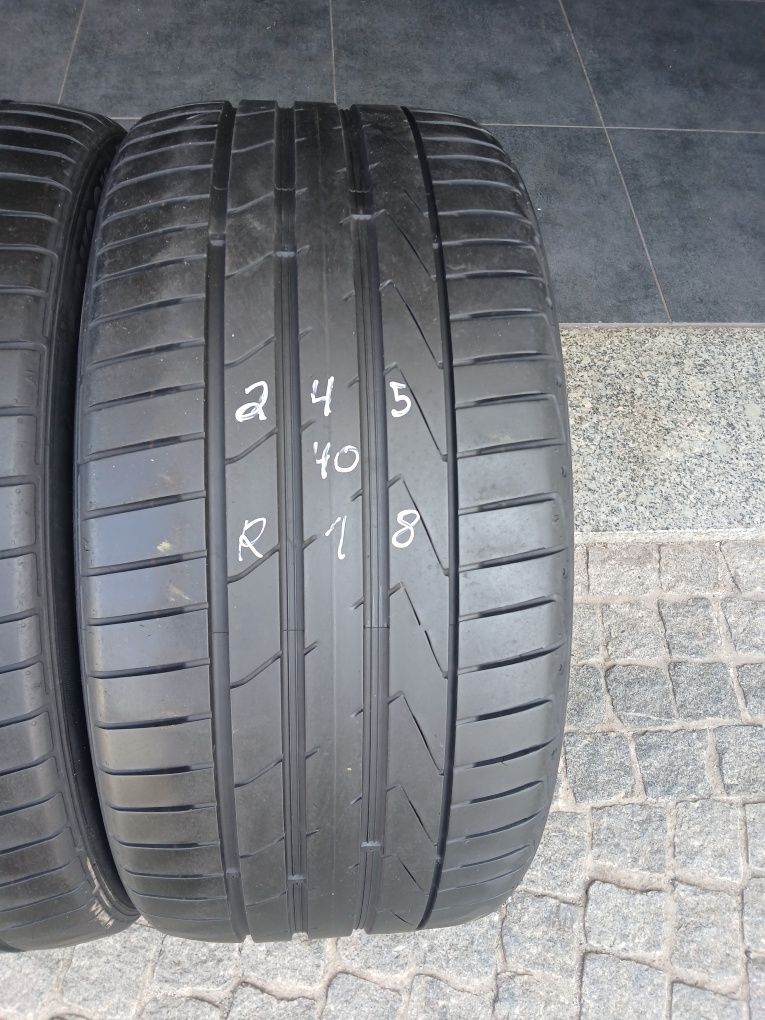 2 pneus 245 40 r18 hankook