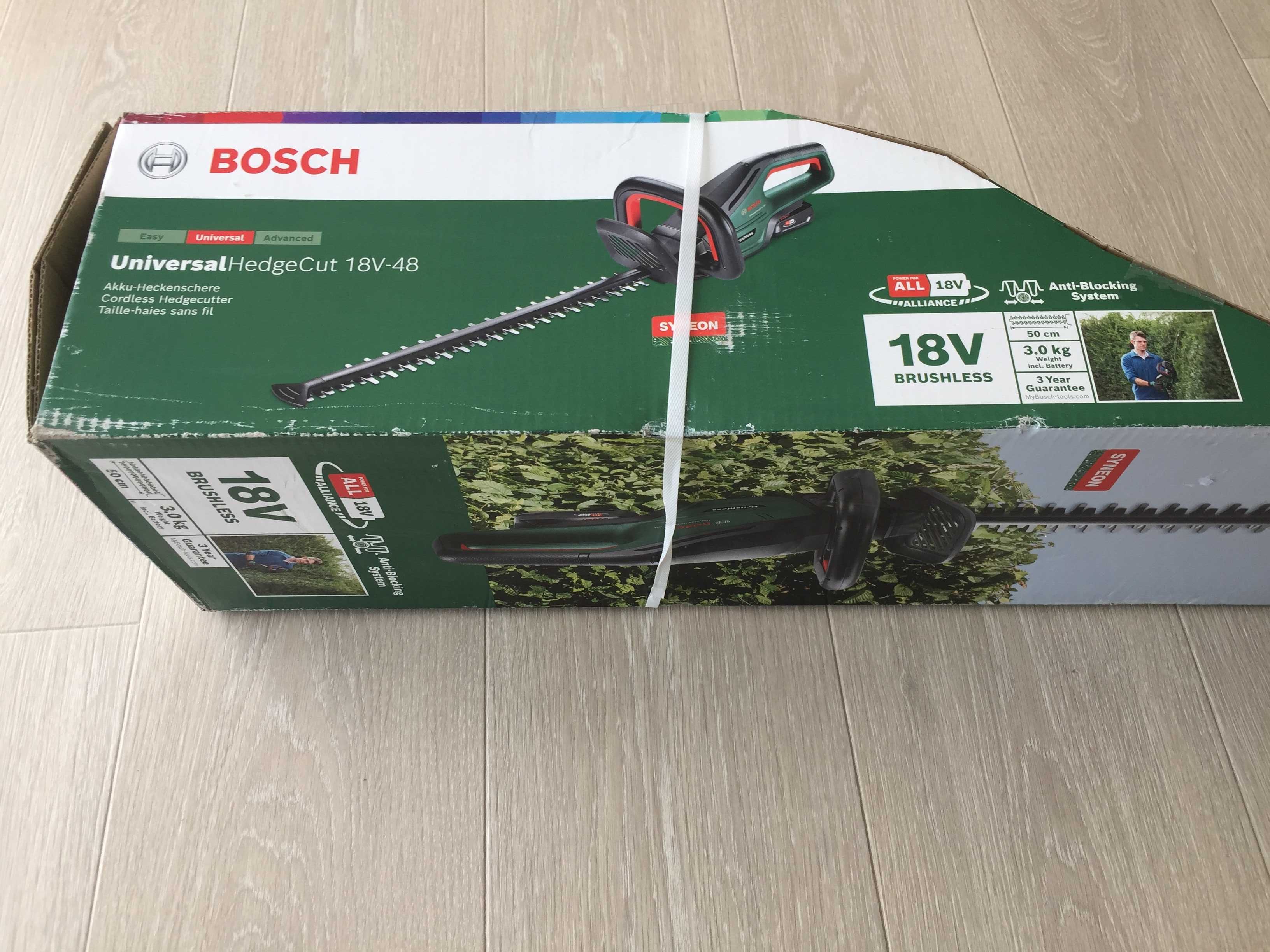 Nożyce do żywopłotu na baterie 18V Bosch