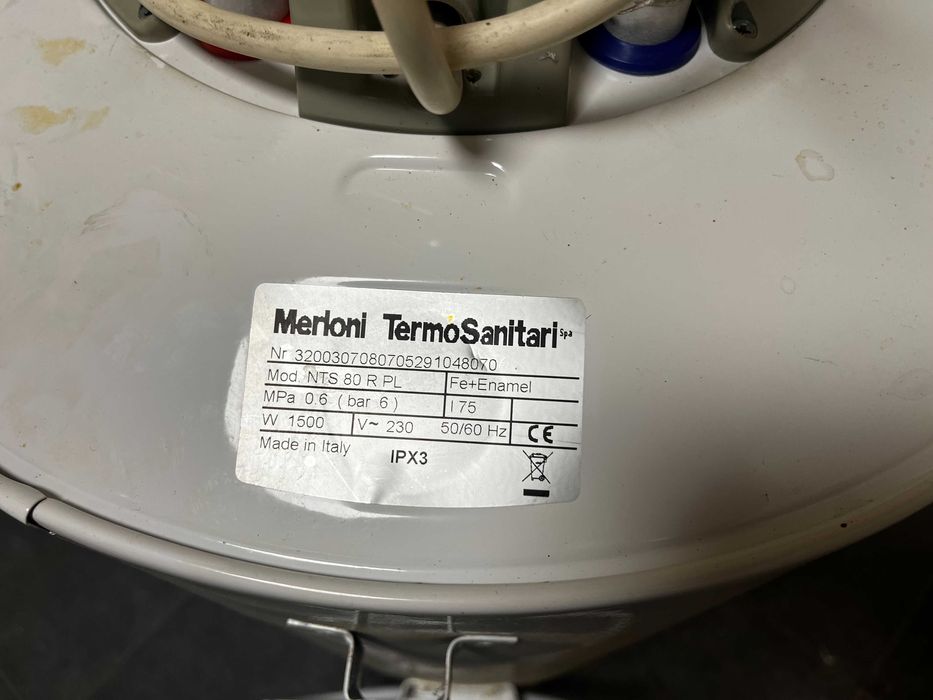 Podgrzewacz wody bojler Merloni TermoSanitari NTS 80 R PL – 75 L