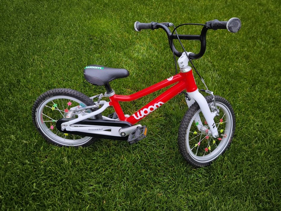 Rower WOOM 2 (14 cali) - Ultralekki, 1400 zł