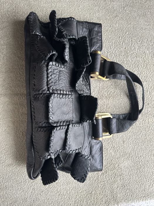 Стильная Кожаная сумка