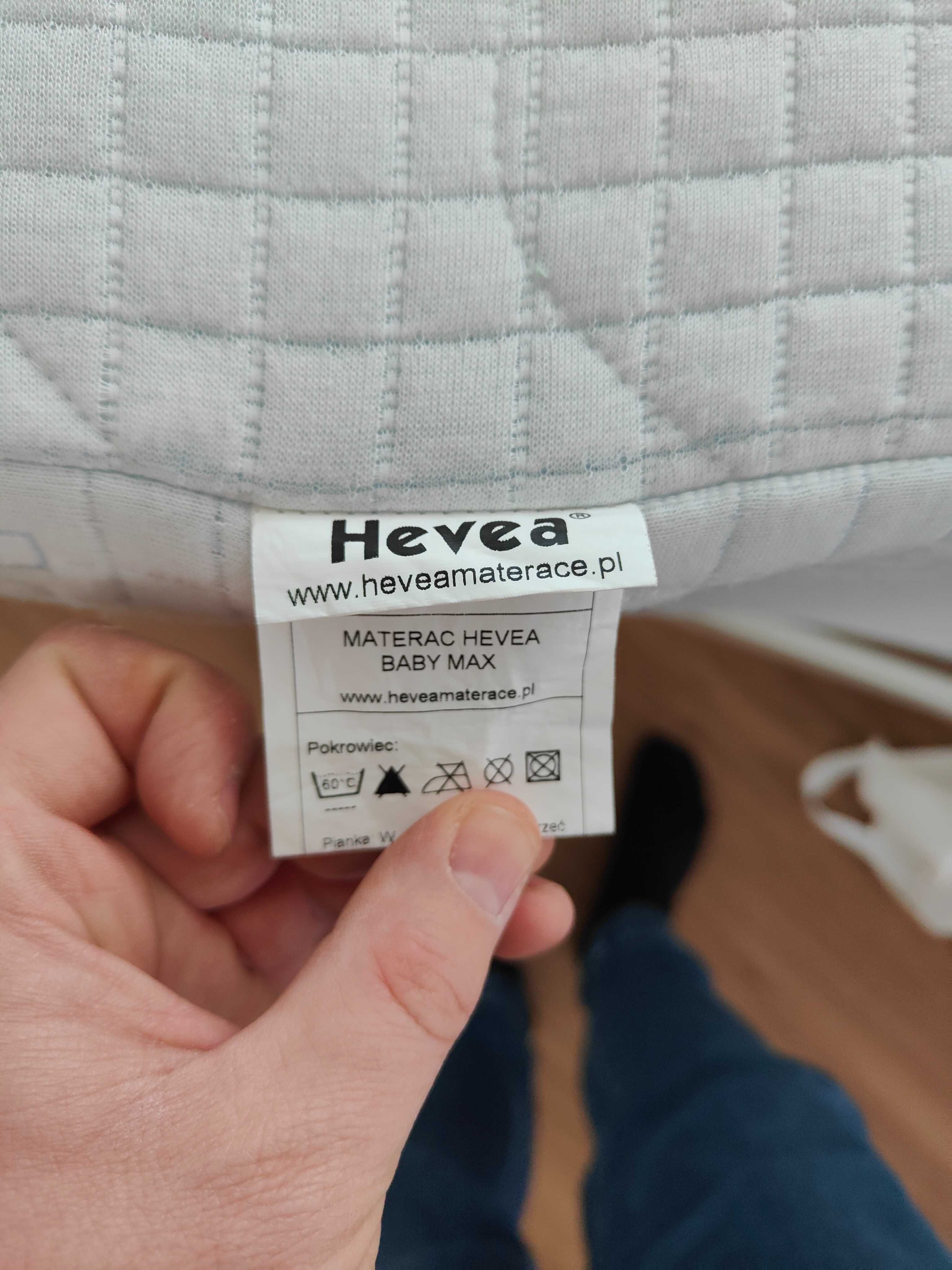 Łóżeczko Ikea Gulliver + materac HEVEA BABY MAX 120x60