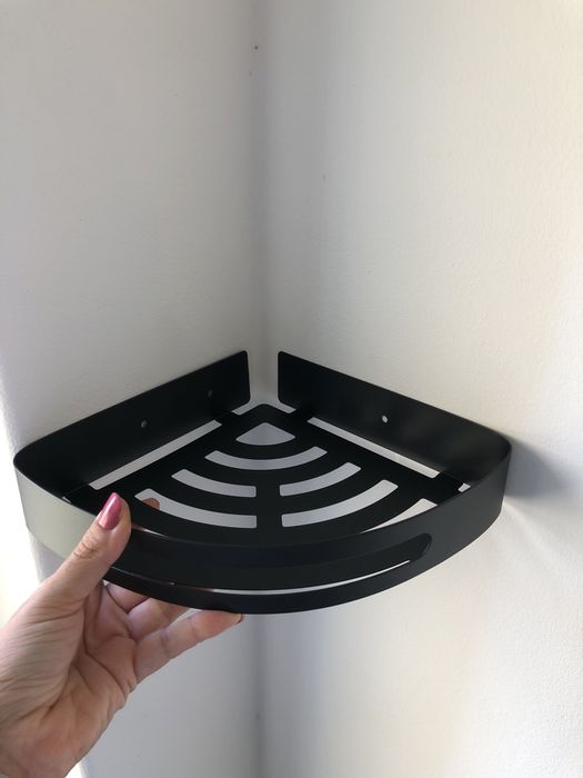 Saboneteira/suporte duche preto