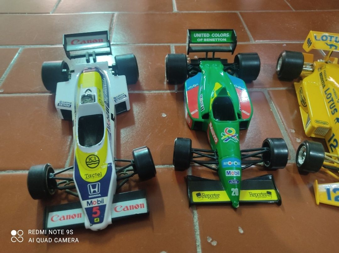 Coleção carros burago F1