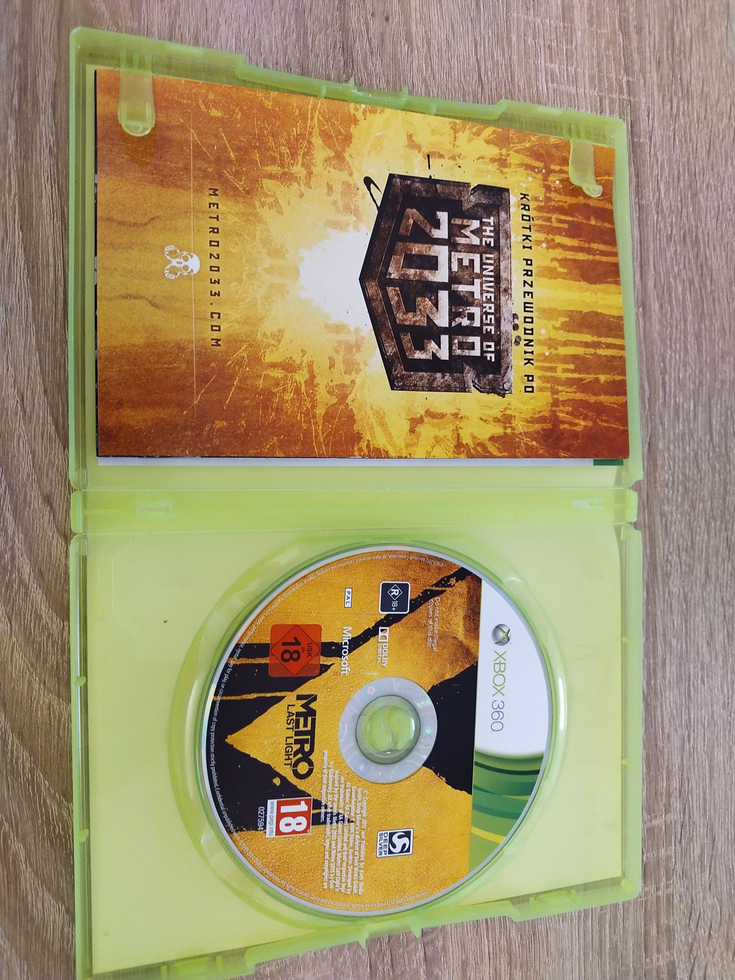 Gra Xbox 360 Metro Last light