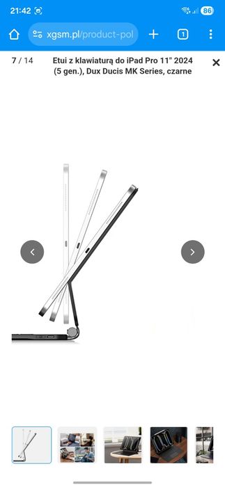 Etui magnetyczne iPad pro 11 m4