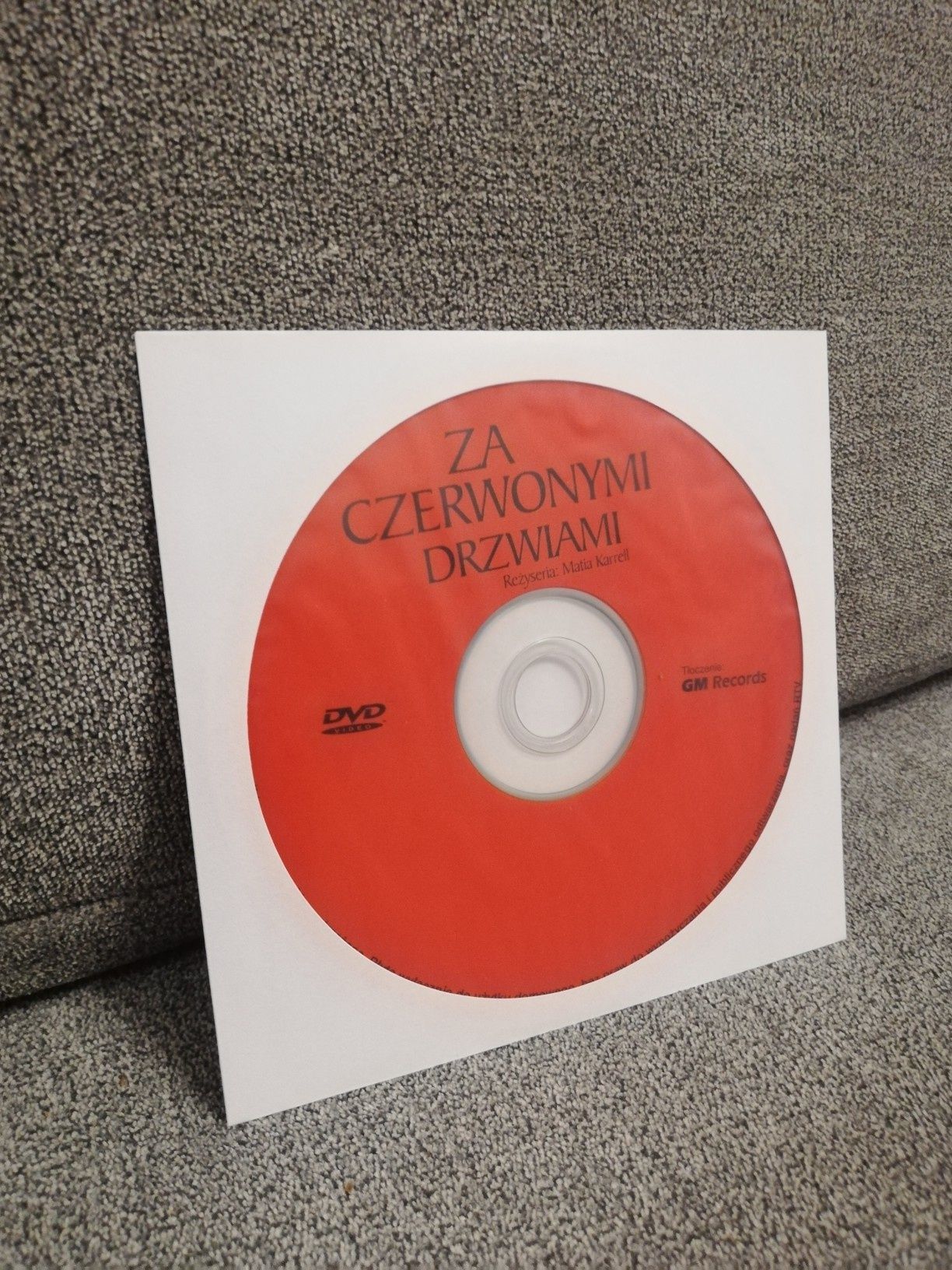 Za czerwonymi drzwiami DVD opakowanie zastępcze