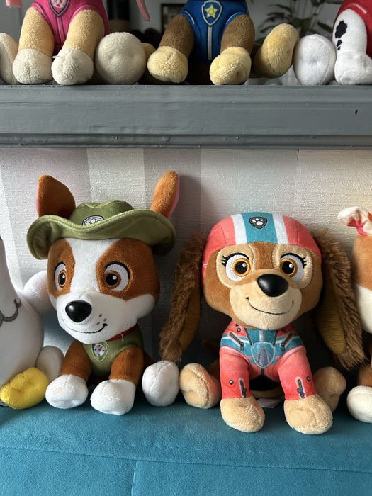 Мяка іграшка Щенячий Патруль Ліберті, Шукач, Рокі, Зума