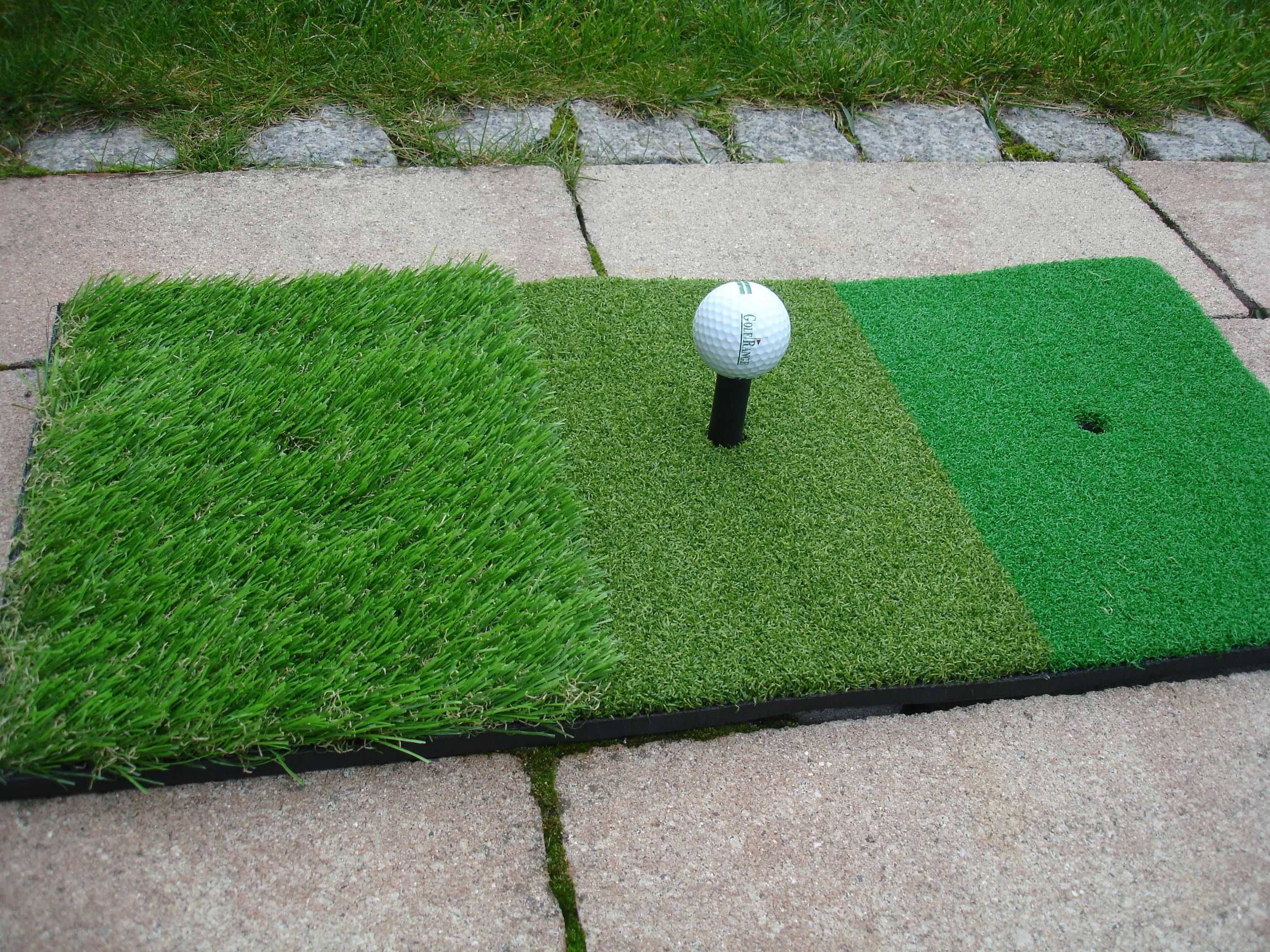 Mata golfowa do wybijania mała ok. 60/30cm 3 rodz.trawy