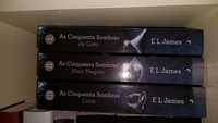 Triologia Livros As Cinquenta Sombras de Grey E. L. James