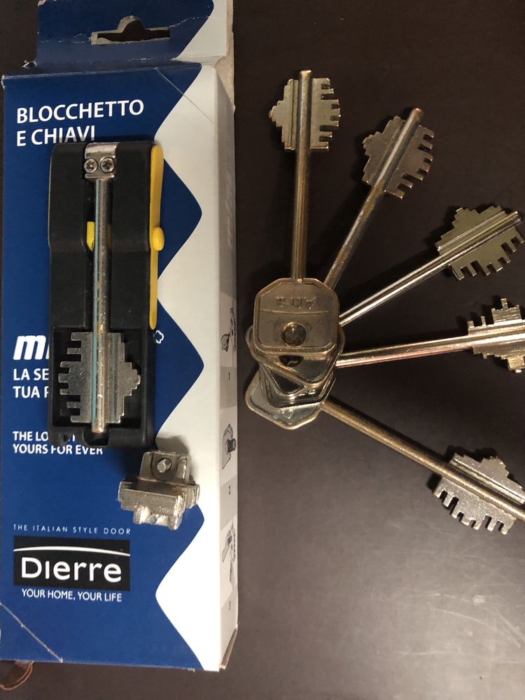 Canhao segredo Dierre de fechadura de porta Blindada