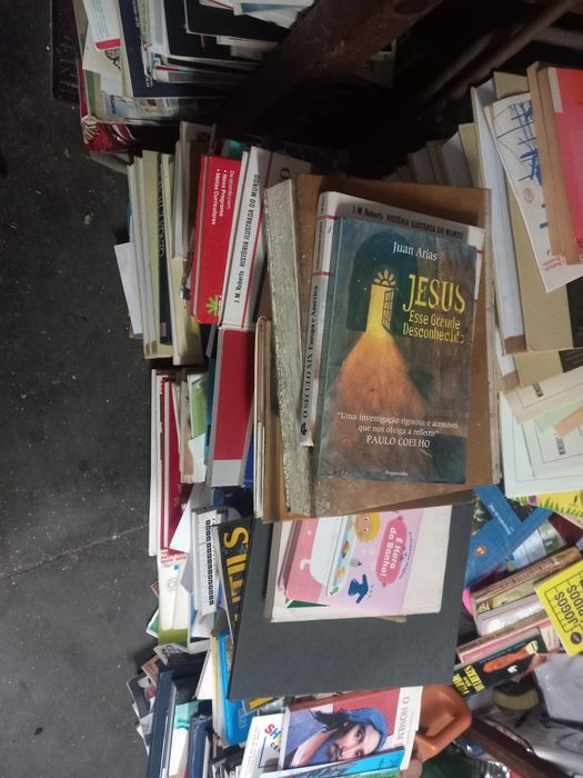 Grande lote de 1.500 livros