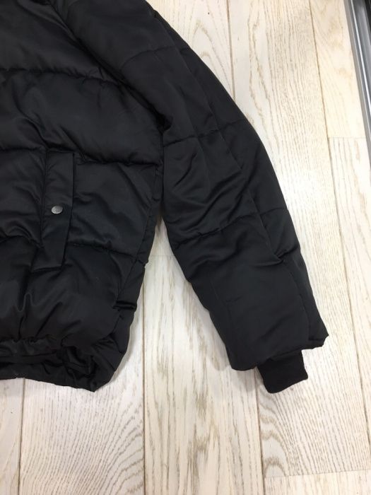 Kurtka puffy oversized reserwd ocieplana puchowa zimówka