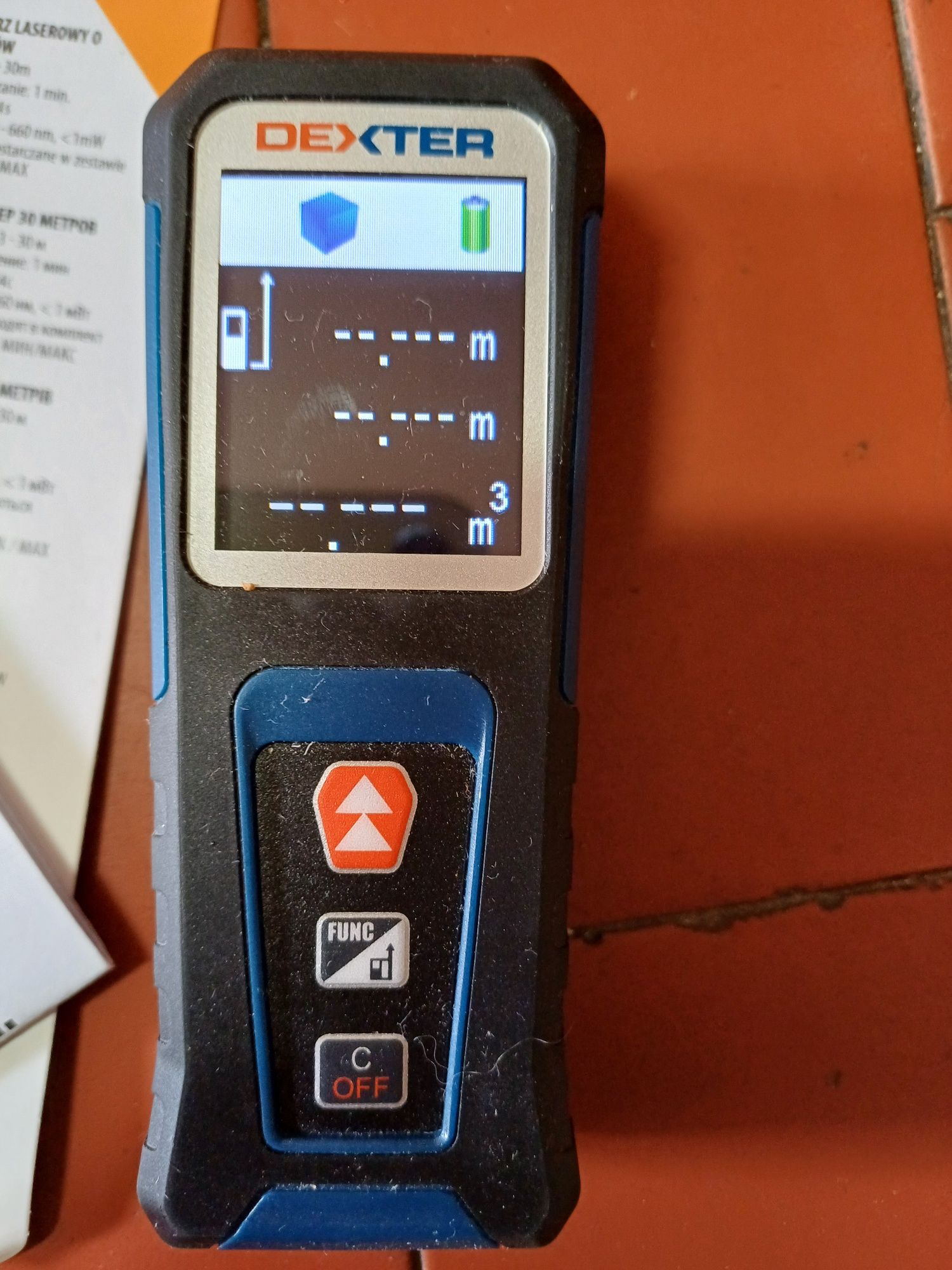 Medidor de distância Laser