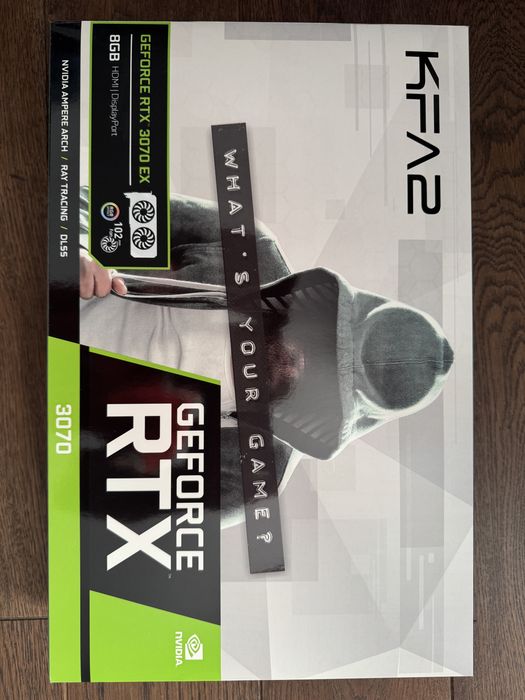 відеокарта KFA2 GeForce RTX 3070 EX, 8 GB GDDR6