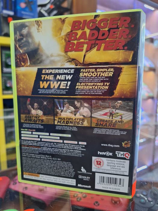 WWE 12 Xbox 360, BDB, CentrumGrania