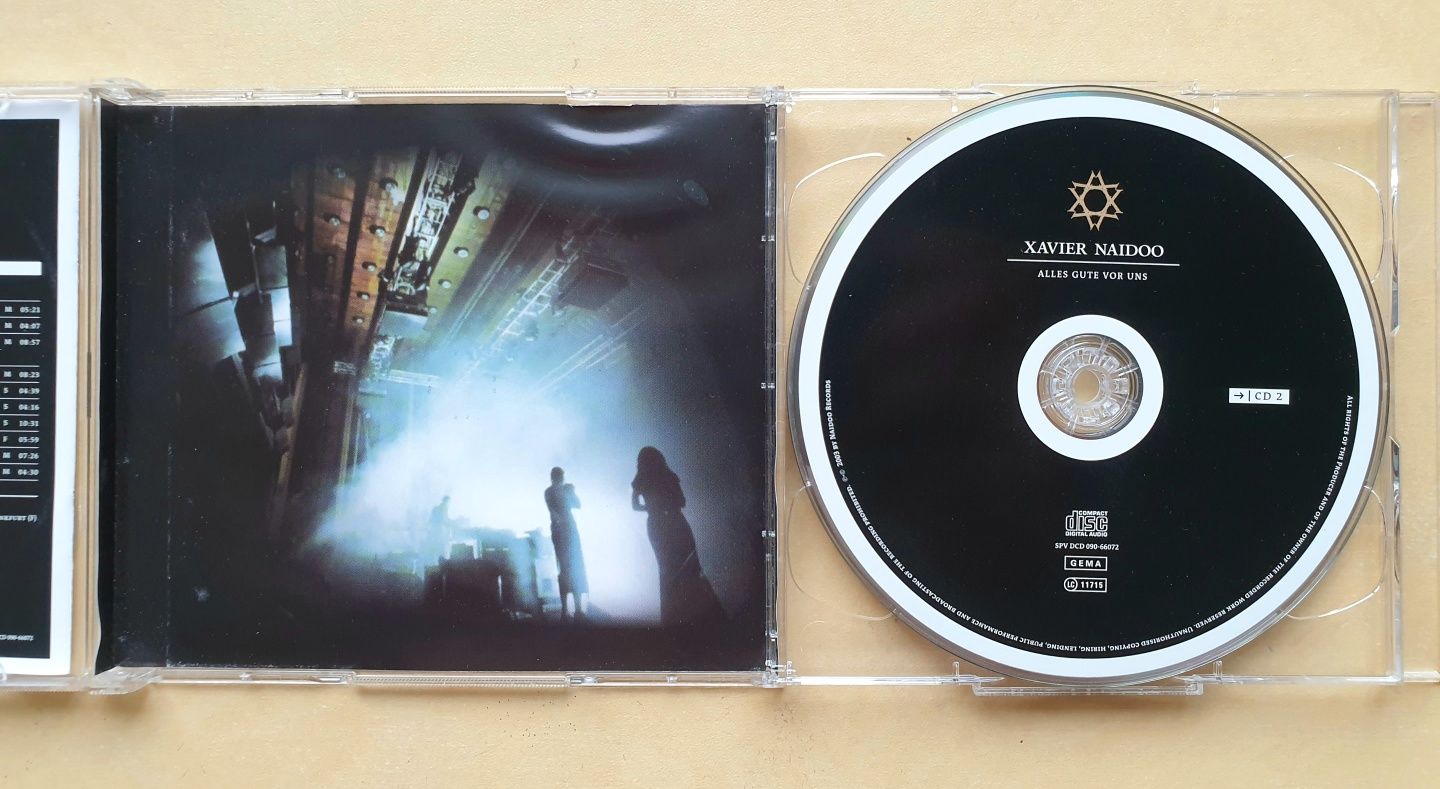 2x CD Xavier Naidoo Alles Gute vor Uns Live on Tour