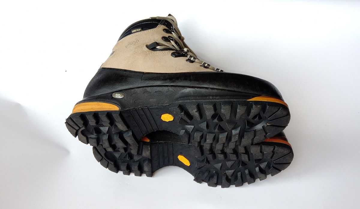Buty HANWAG Omega GTX 44,5 eu 10 UK wysokogórskie trekkingowe SUPER ST