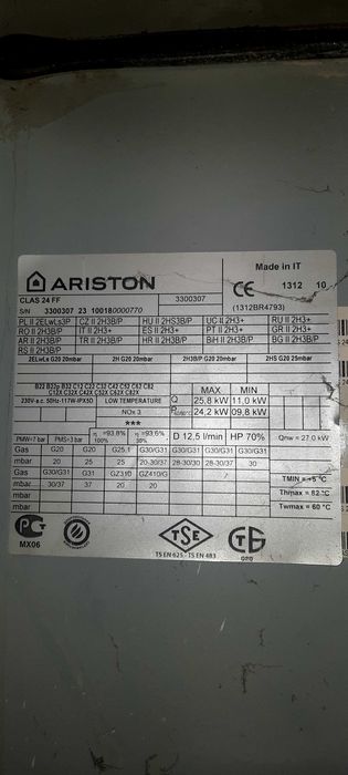 Ariston clas 24FF