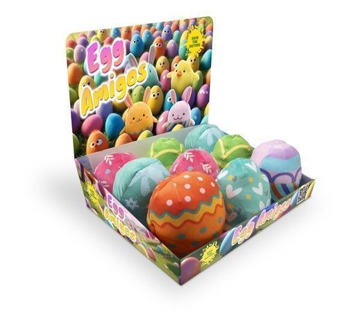 Amigos Egg Display Pluszowe Jaja 9 Sztuk Save The Nature Lumo