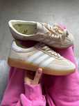 Жіночі кросівки ADIDAS SPEZIAL бежевий з білим 1112 ХІТ