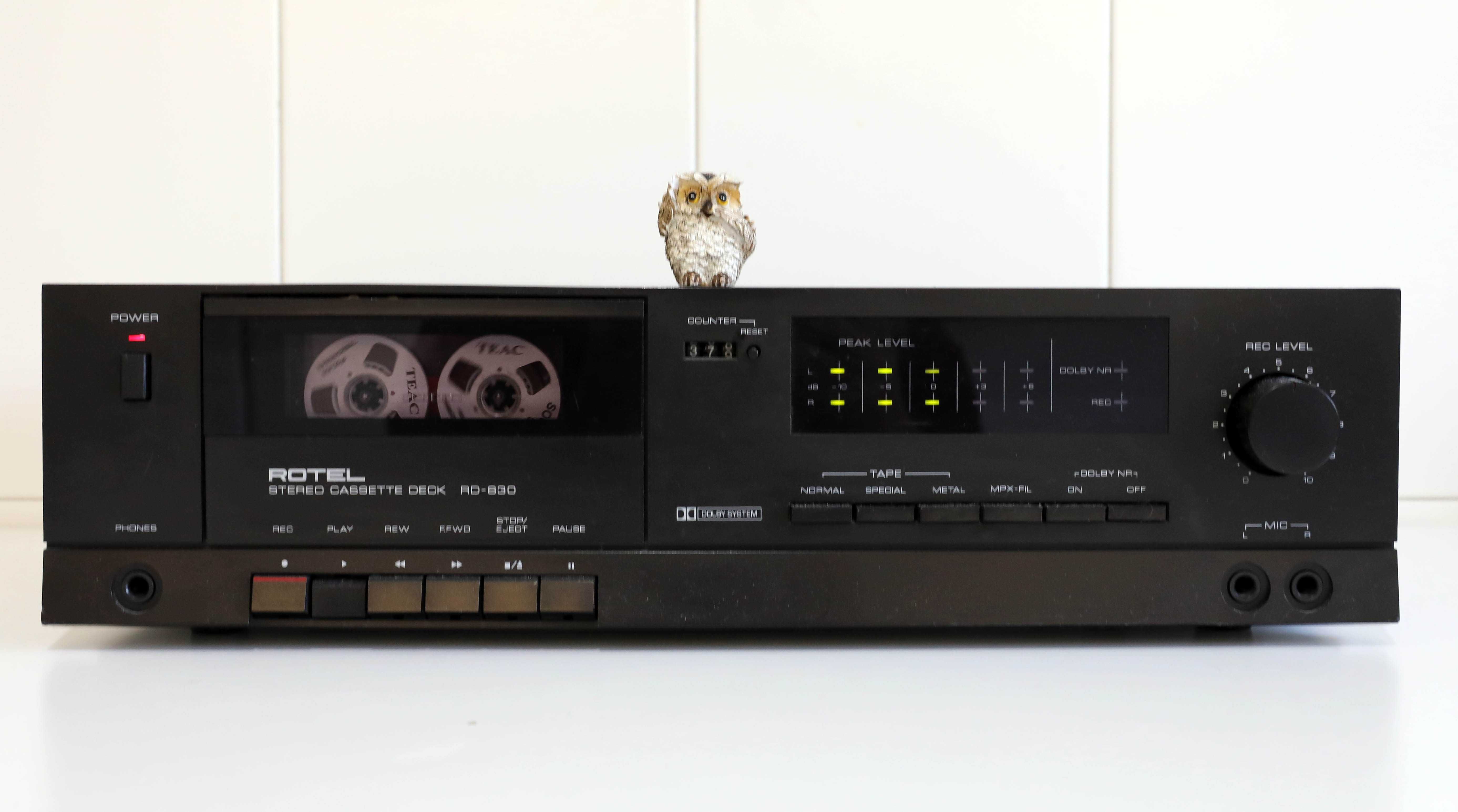 Rotel RD-830 Tape Deck Cassetes