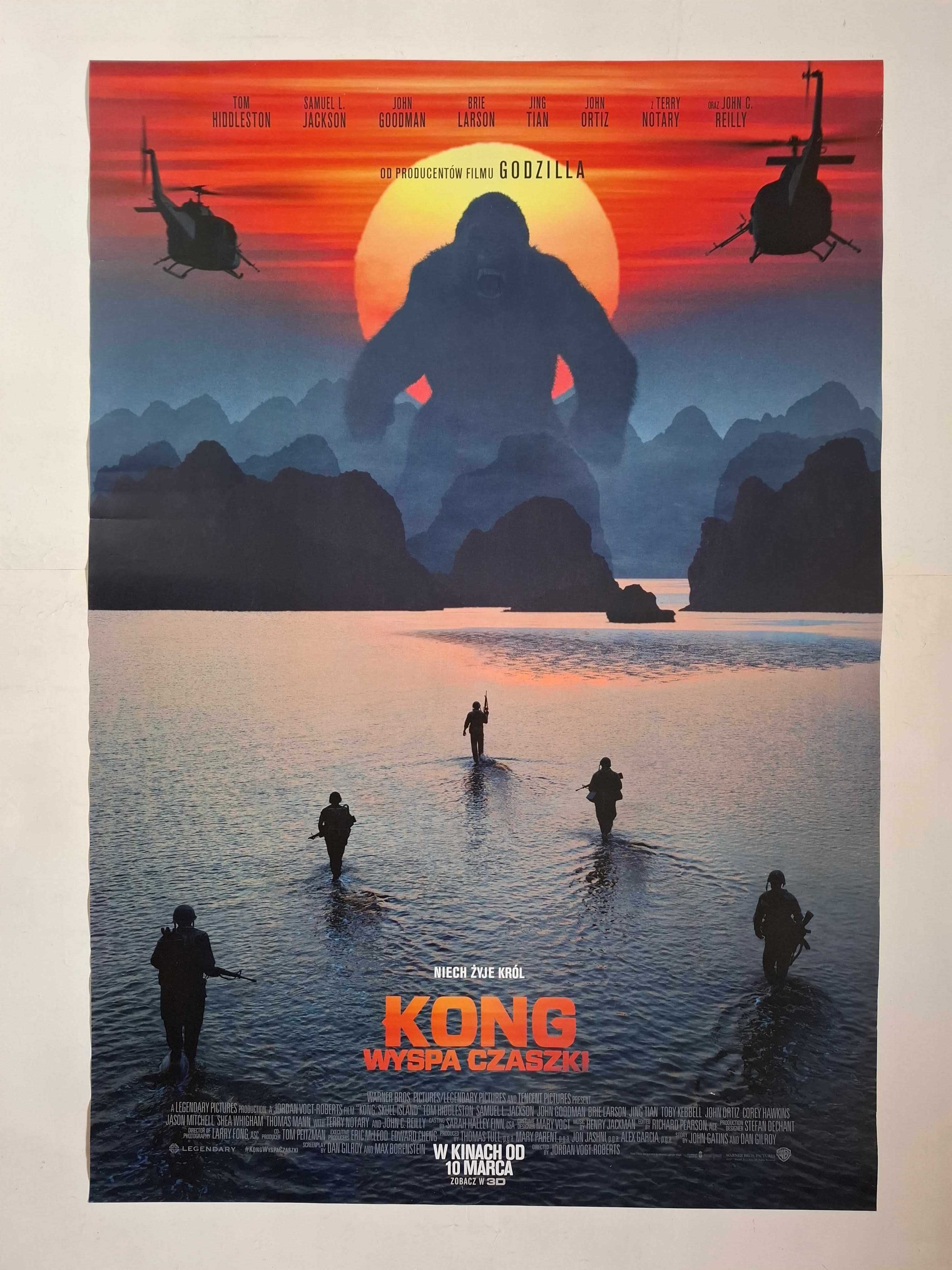 Plakat filmowy oryginalny - Kong - Wyspa czaszki