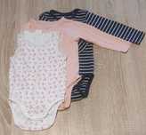 Zestaw body rozm. 68