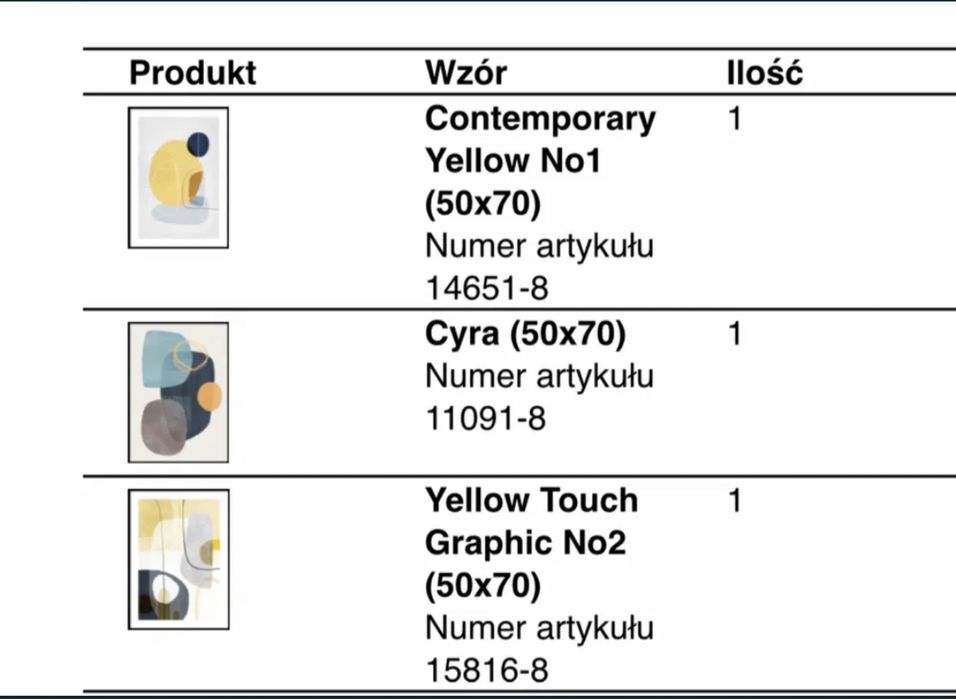 Zestaw 3 plakaty Desenio NOWE