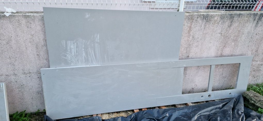 Bancada de silestone cinza