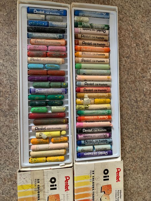 Pastele  2 opakowania pentel