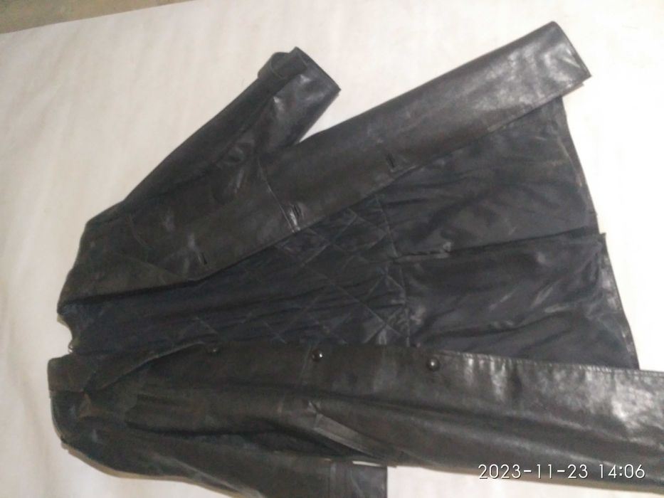 Плащ кожаний (натуральна кожа)