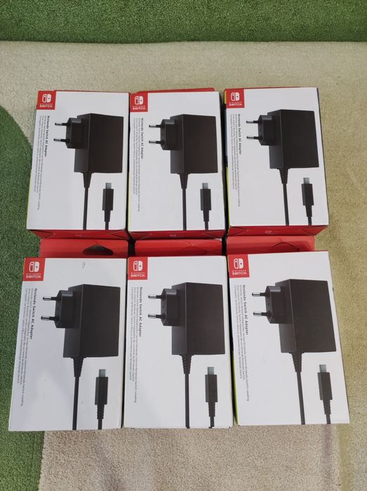 Nintendo Switch Oled Lite зарядний пристрій, блок живлення