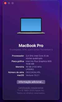 MacbooK Pro 13 - Apple