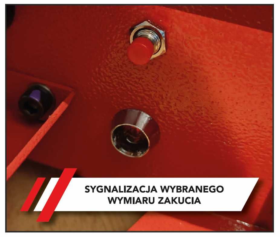 Zakuwarka ręczna mobilna HYDFLEX NFS-16 + 10 kpl szczęk
