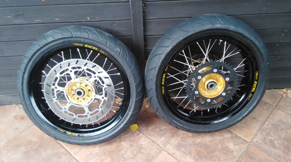 Koła supermoto Excel piasty Talon Ktm Husaberg Husqvarna