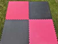 Super Mata treningowa PUZZLE piankowe 4cm grubość 1mx1m JUDO MMA BJJ