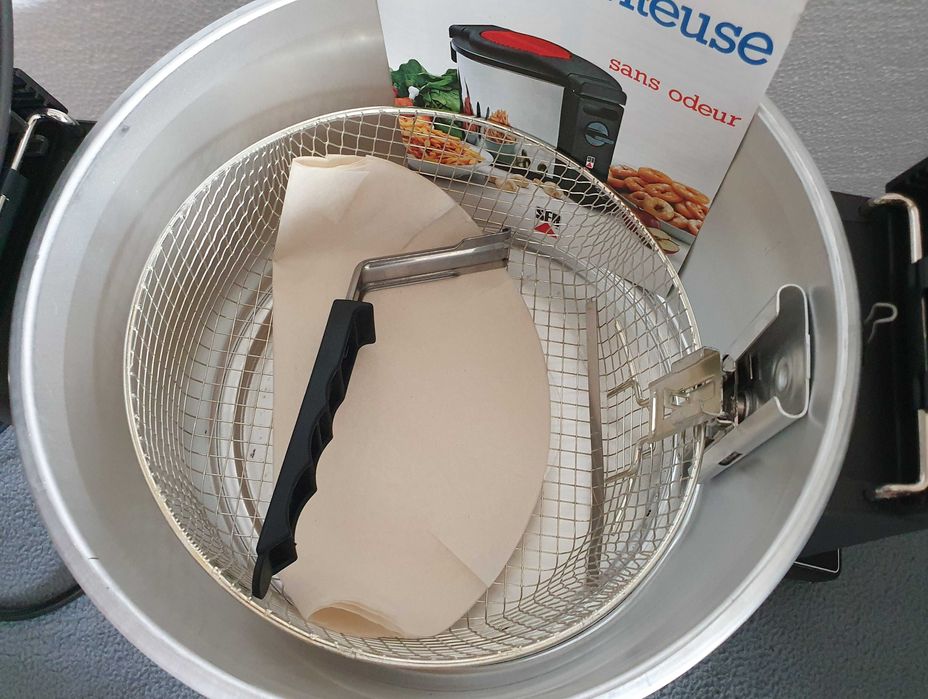 Fritadeira SEB - Super-Friteuse, made in France - NOVA