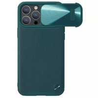 Etui Nillkin Camshield S Leather Magnetic Do Iphone 14 Pro Max Zielony