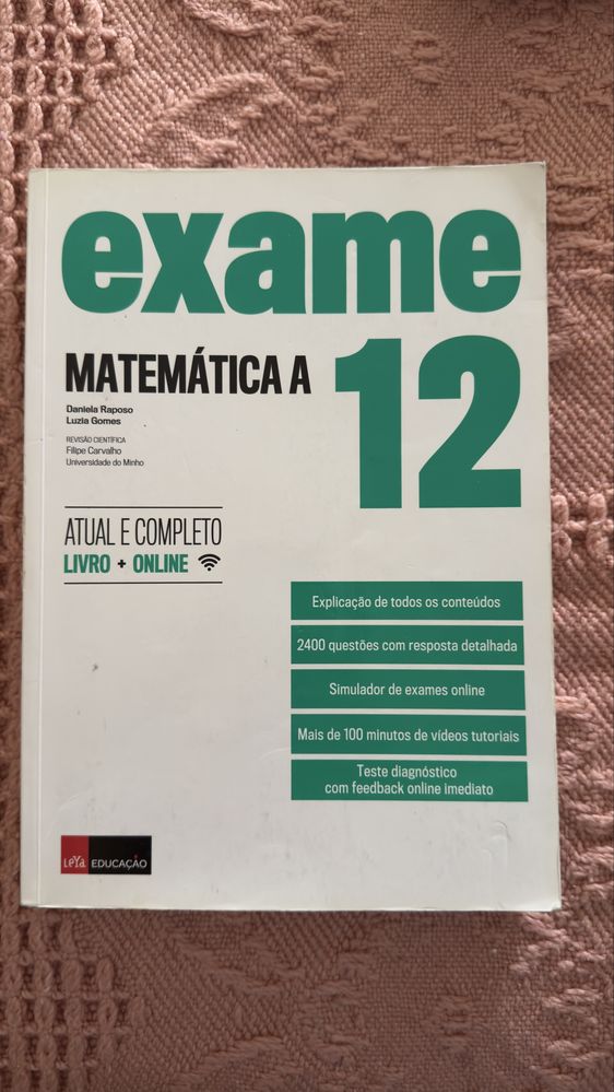 Exame Matemática A - 12°