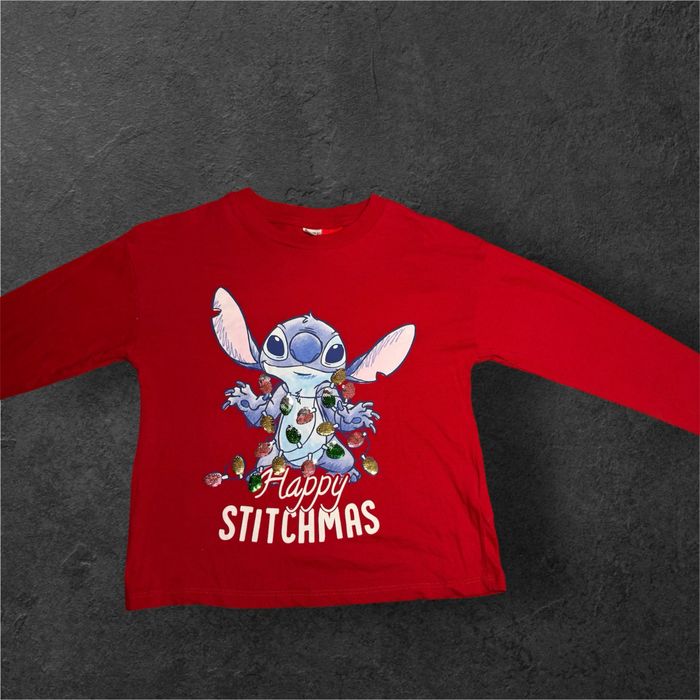 Дитяча футболка з довгим рукавом Disney Stitch, розмір 128