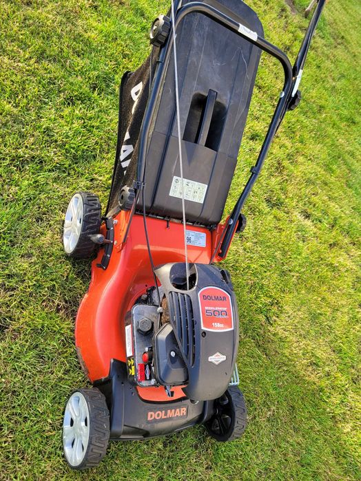 kosiarka spalinowa Dolmar ładny stan, kosz Briggs and Stratton 158cc