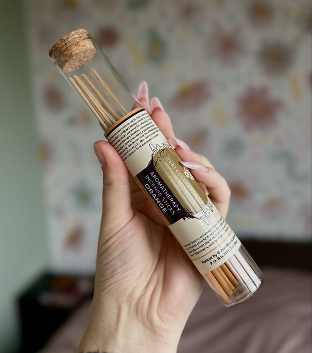 Kadzidełka Pomarańczowe Zanzibar Zurirituals aromaterapia medytacja