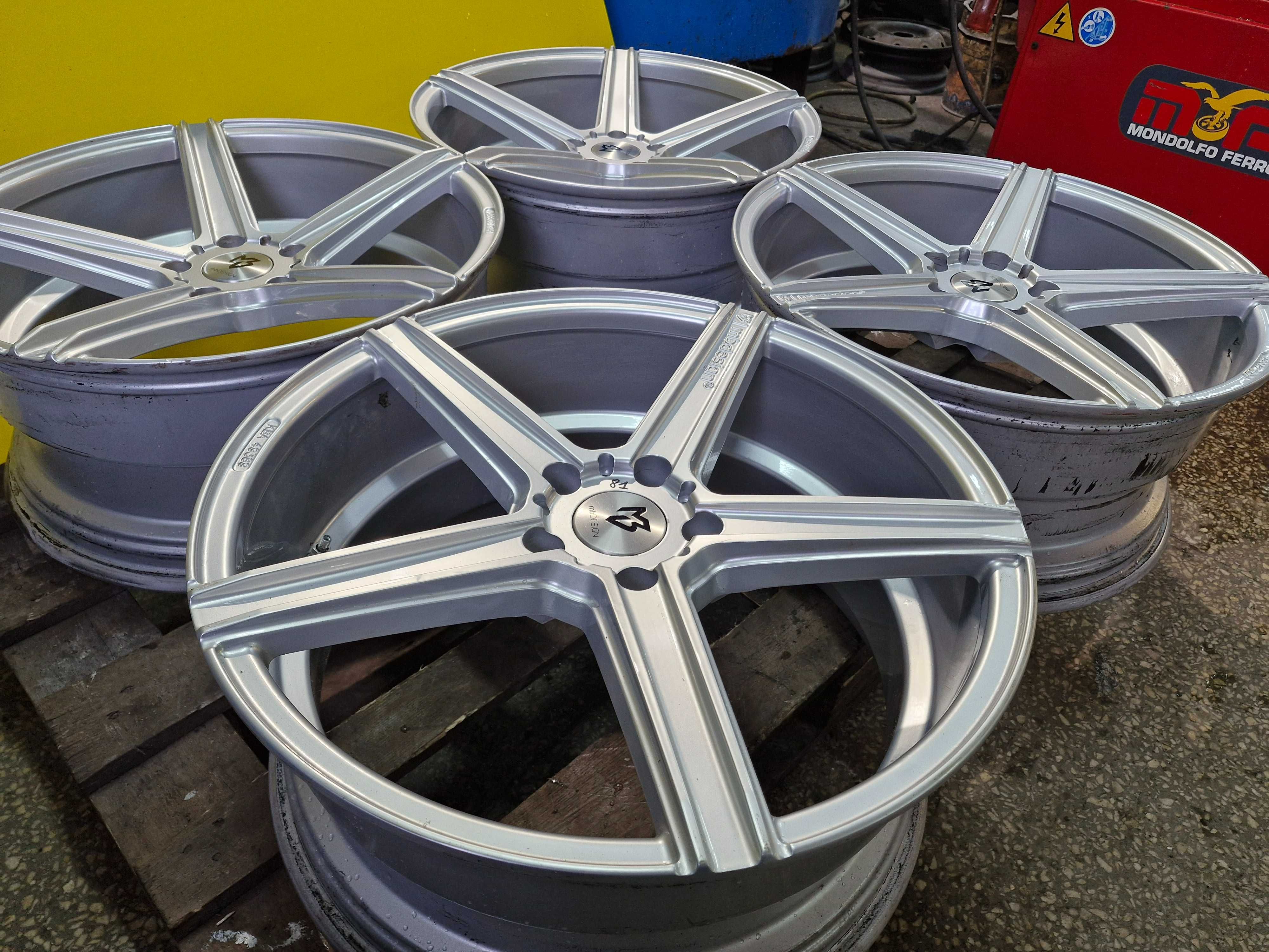 Alufelgi 5x120 20 MBDESING VW Amarok T5 T6 Touareg Tesla BYD Wklęsłe