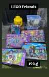 LEGO Friends mega paka klocków lego 19 kg 10 zestawów