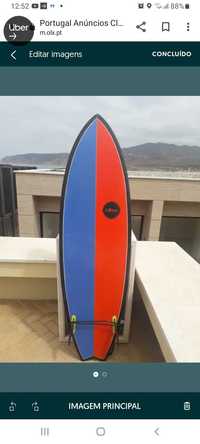 Prancha surf 6,0 35 litros boa flutuação.