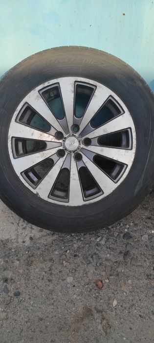 Комплект коліс литі диски з ризиною Шкода Октавія тур